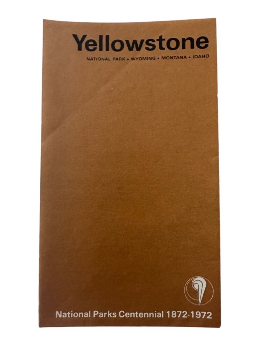Vintage 1972 Yellowstone National Park Centennial Map & Brochure – NPS